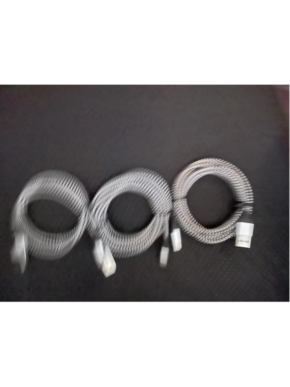 Chargersync USB Made for Type C Devices Cables Set of Three X001KY1q4x